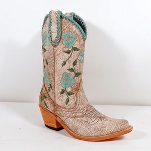 NWOT Liberty Black Garden Mantequilla Floral Mid Women's Boots